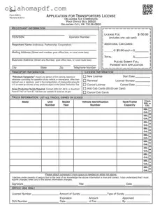 Fill Out a Valid Oklahoma 309A Template