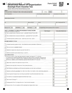 Fill Out a Valid Oklahoma 512E Template