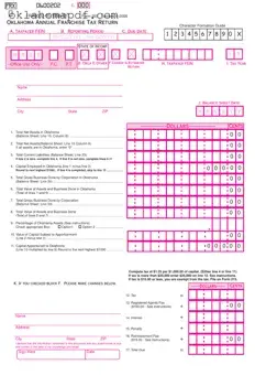 Fill Out a Valid Oklahoma Tax Return 200 Template
